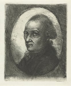 Selvportrett av Jan Chalon av Jan Chalon