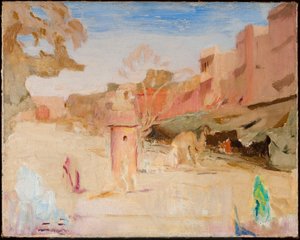 Jaipur - gate. Fra en reise til India av Jan Ciągliński