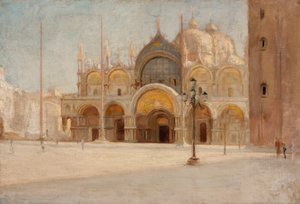Markusplassen i Venezia av Jan Ciągliński