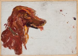 Studie av prins Golitsyns hundehode. Marjino av Jan Ciągliński
