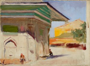 Gate i en sørlandsk by. Fra en reise til Konstantinopel av Jan Ciągliński