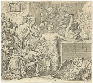 Martyrdøden til Saint Quirinus av Neuss