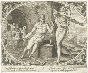 Phoebus informerer Vulcan om utroskapen Venus og Mars (serietittel)