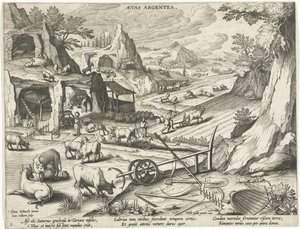 Sølvalderen Aetas Argentea (tittel på objekt) The Four Ages of Man (serietittel)