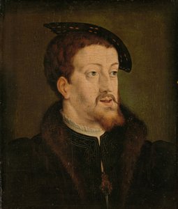 Portrett av Charles V, den hellige romerske keiseren, ca. 1530