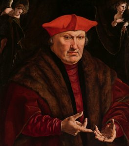 Portrett av Erard de la Marck Portrett van Erard de la Marck av Jan Cornelisz Vermeyen