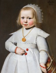 Portrett av en to år gammel jente, 1636 av Jan Cornelisz. van Loenen