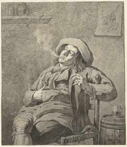 røykende mann av Jan Ekels (II)