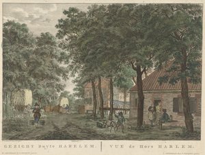 Ansikt utenfor Haarlem Gezigt buyten Harlem / vue de Hors Harlem (tittel på objekt)