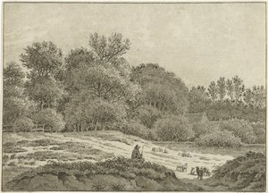 Landskap nær Overveen