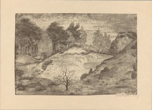 Heia ved Laren av Jan Fekkes (signed by artist)