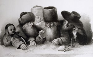 En forhastet spekulasjon, Warszawa, 1841 av Jan Feliks Piwarski