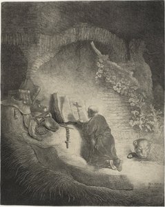 Den hellige Jerome av Jan Georg van Vliet
