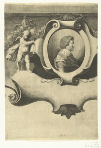 Beleiring av Breda (ark med portrett av Frederik Hendrik), 1637