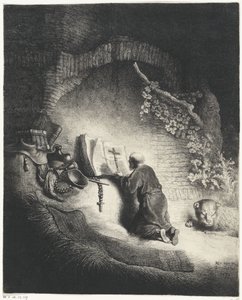 H. Hieronymus i gebed av Jan Gillisz. van Vliet