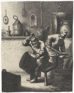 kobbersmed Yrker (serietittel) av Jan Gillisz. van Vliet