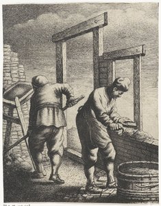 Masonry Occupations (serietittel) av Jan Gillisz. van Vliet