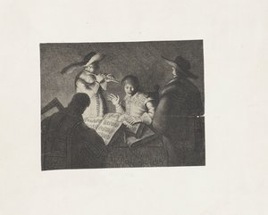 Musikkselskapet Hearing The five senses (serietittel) av Jan Gillisz. van Vliet