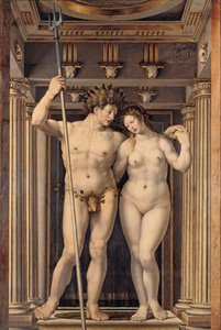 Engelsk: Neptun og Amfitritt Neptun og Amfitritt av Jan Gossaert