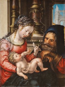 Den hellige familie av Jan Gossaert