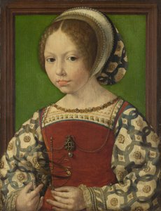 Portrett av prinsesse Dorothea av Danmark 1520-1580, ca 1530