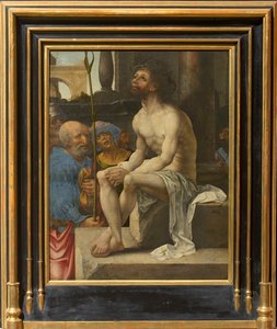 The mocking of Christ, 1527. av Jan Gossaert