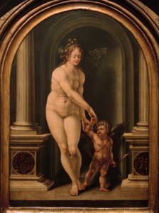 Venus og Amor av Jan Gossaert
