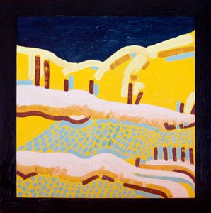 Fata Morgana, 2006 (olje på tre)