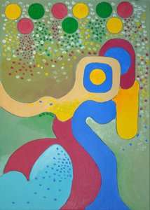 Tango, 2009 (olje på lerret)