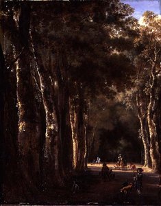 The Avenue (olje på lerret)