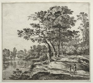 De fire trærne av Jan Hackaert