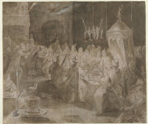 Belsasars bankett av Jan Harmensz. Muller