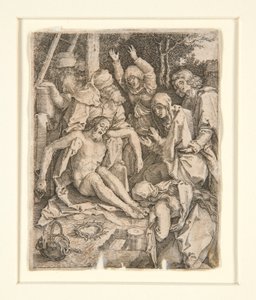 Lamentation, fra The Passion av Jan Harmensz. Muller