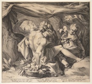 Lot og døtrene hans av Jan Harmensz. Muller