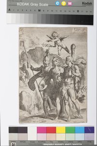Minerva, ledet av Hercules og Mars