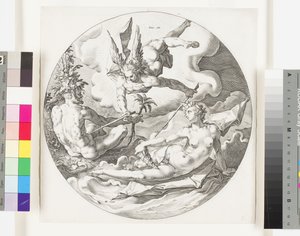Skapelsen av tørt land og hav, ca. 1589