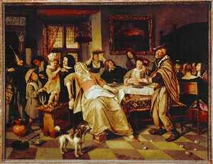 Helligtrekongersaften-kake av Jan Havicksz. Steen