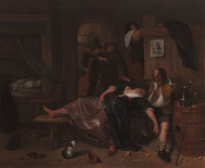 Det berusede paret Det berusede paret av Jan Havicksz. Steen