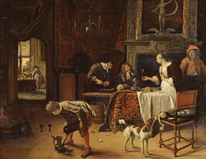 Easy Come, Easy Go, 1661 av Jan Havickszoon Steen