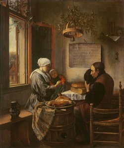 Nåde før kjøtt, 1660 av Jan Havickszoon Steen