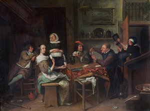 Kortspillerne av Jan Havickszoon Steen