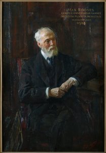 Portrett av Max Rooses 1839-1914, 1914. av Jan Hendrik Luyten