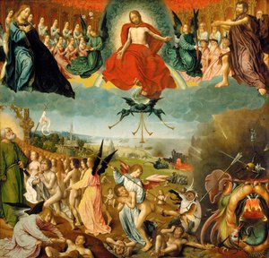 The Last Judgement, ca. 1525 (olje på eikepanel)