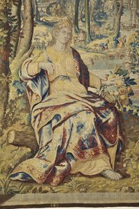 Detalj av Pomona, fra Vertumnus og Pomona, ca. 1630 av Jan II Raes