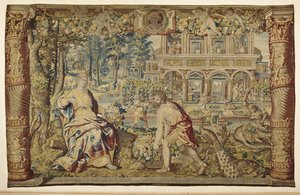 Vertumnus og Pomona, ca. 1630 av Jan II Raes