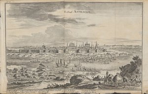 Astrakhan Fra: Three Remarkable Voyages, 1675 av Jan Jansz. Struys
