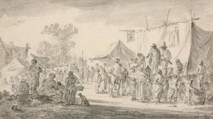 Landsmessen, 1653 av Jan Josephsz van Goyen
