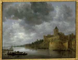 Valkhof i Nymwegen, 1642 av Jan Josephsz van Goyen