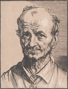 Byste av en mann, 1600-tallet. av Jan Lievens