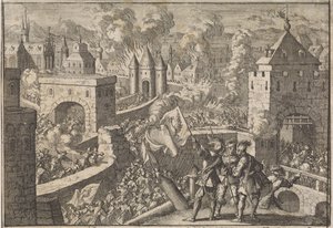 Erobringen av Magdeburg, 1631 av Jan Luyken (attributed to)
